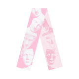 ICONIC & DANIELE FORTUNA - SCARF HEADS WILL ROLL PINK