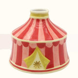 Portacandele "Circus Tent" Rosa & Rosso– Kitsch Kitchen