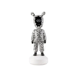 LLADRÓ PORCELAIN SCULPTURE "THE GUEST – LITTLE" BY DÍAZ-FAES IN BLACK AND WHITE. LIMITED SERIES 