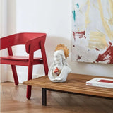 LLADRÓ PORCELAIN SCULPTURE "SACRED HEART OF JESUS" WHITE AND GOLD 