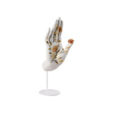 WHITE AND GOLD "MUDRA PROTECTION" LLADRÓ PORCELAIN SCULPTURE