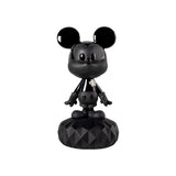 MATT AND GLOSSY BLACK "MICKEY TOTAL BLACK" LLADRÓ PORCELAIN SCULPTURE 