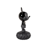 MATT AND GLOSSY BLACK "MICKEY TOTAL BLACK" LLADRÓ PORCELAIN SCULPTURE 