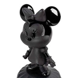 LLADRÓ PORCELAIN SCULPTURE "MINNIE TOTAL BLACK" MATT AND GLOSSY BLACK 