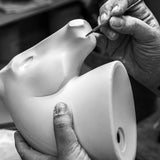 RED AND GOLD LLADRÓ PORCELAIN SCULPTURE "THE HORSE"