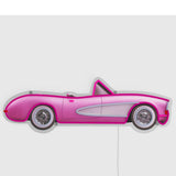 Pink Car LED Neon
