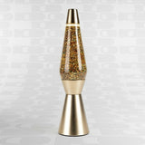 Lava Lamp Oro Glitter Fisura