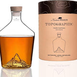Bottiglia per liquori con topografia del Cervino - Alaskan Maker