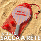 Racchettoni da Spiaggia Out Of The Office Fisura