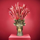 Vaso Werns Lucie giraffa in magnesio