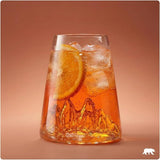 Bicchiere Long Drink Topografico Tre Cime di Lavaredo - Alaskan Maker