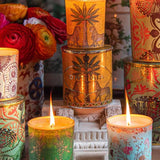 Candela decorata medium Ortigia Zagara 380 g