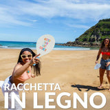 Racchettoni da Spiaggia Hotter Than Last Summer Fisura