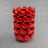 KARE DESIGN – Vaso Hearts 33 cm