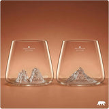 Set 2 Bicchieri Topografici – Canyon & Cervino (Matterhorn)