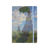 MUSEUM WEB SHOP - NOTEBOOK, A5, CLAUDE MONET, WOMAN WITH PARASOL