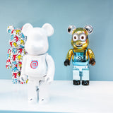BE@RBRICK 1° Modello “Cromo Bianco” – 400% – 20° Anniversario – Edizione 2021