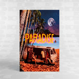 Wall art luminosa “Paradise” con LED neon
