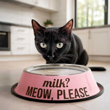 Set Ciotole Gatto Meow Please Fisura