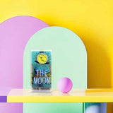 Neon luminoso in vetro "The Moon" con box acrilico