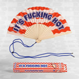 Ventaglio It’s Fucking Hot Onde Rosse Fisura