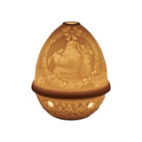 MATT WHITE "SANTA CLAUS" LLADRÓ PORCELAIN LITHOPHANE 