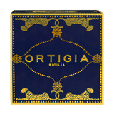 Ciotola Ortigia Spotty blu piccola in ceramica con serigrafia oro