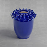 Vaso Pesci ceramica Werns blu