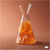 Caraffa per acqua con topografia del Monte Bianco - Alaskan Maker