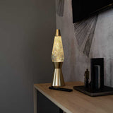Lava Lamp Oro Glitter Fisura