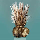 Vaso Werns Jumbo in magnesio color oro