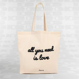 Tote Bag All You Need Is Love Fisura