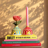 Portacandele Circus Tent  Giallo/Blu – Kitsch Kitchen