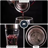 Decanter per Vino Topografico, Monte Rosa - Alaskan Maker