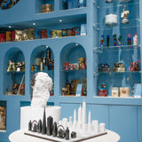 Set di scacchi Skyline Chess "Special Edition Two City" London vs New York