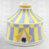 Portacandele Circus Tent  Giallo/Blu – Kitsch Kitchen