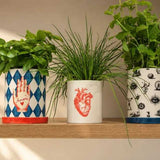 Barattolo Grande "Kitsch Royale" Diamonds & Patchwork – Kitsch Kitchen