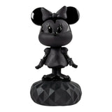 Porcelain sculpture "Minnie Total Black" matt and glossy black LLADRÓ