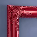 Cornice barocca Werns rossa