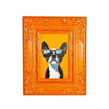 Painting Dog, orange