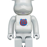 BE@RBRICK 1st Model “White Chrome” – 400% – 20th Anniversary – Edizione 2021