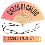 Ventaglio "Cazzo di Caldo" Sfumato Sunset – Fisura
