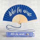 Ventaglio Dolce Far Niente Blu Fisura