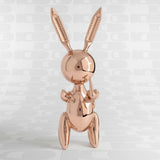 EDITION STUDIO ART SCULPTURE "BALLOON RABBIT XL" ROSÉ GOLD – LIMITED EDITION