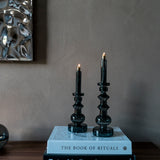 Portacandele Smoked Brass (M) - Peri Living