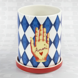 Barattolo Grande con Sottobicchiere "Kitsch Royale" Hands & Patchwork – Kitsch Kitchen