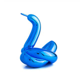 EDITION STUDIO ART SCULPTURE "BALLOON SWAN L" BLUE – LIMITED EDITION
