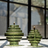 Lampada ad Olio Twin Green Brass M – Peri Living
