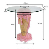 KARE DESIGN – Tavolino d’Appoggio Icecream Ø48 cm