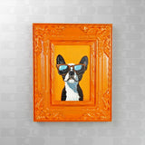 Painting Dog, orange